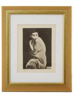 MODERN FRENCH PORTRAIT LITHOGRAPH BY MOISE KISLING