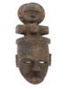 WEST AFRICAN NIGERIAN EKET SUN WOOD ANCESTOR MASK PIC-0