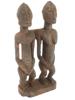 WEST AFRICAN MALI DOGON HAND CARVED COUPLE FIGURE PIC-2