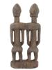 WEST AFRICAN MALI DOGON HAND CARVED COUPLE FIGURE PIC-3