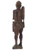 LARGE WOODEN CENTRAL AFRICAN CONGO HUNTER FIGURE PIC-3