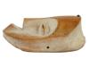 SMALL CENTRAL AFRICAN CONGO LEGA BWAMI WOOD MASK PIC-4