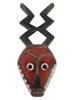 CENTRAL AFRICA CONGO EASTERN PENDE CARVED WOOD MASK PIC-0