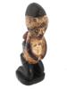 GABONESE BAPUNU CARVED WOODEN MATERNITY FIGURE PIC-1