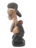 GABONESE BAPUNU CARVED WOODEN MATERNITY FIGURE PIC-3