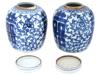 CHINESE BLUE AND WHITE PORCELAIN GINGER JARS PIC-1