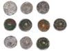 SILVER COINS ANCIENT 2ND C AD ḤIMYARITE KINGDOM PIC-1