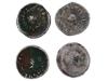 SILVER COINS ANCIENT 2ND C AD ḤIMYARITE KINGDOM PIC-2