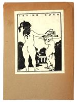 ART NOUVEAU EX LIBRIS PRINT BY AUBREY BEARDSLEY