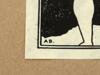 ART NOUVEAU EX LIBRIS PRINT BY AUBREY BEARDSLEY PIC-3