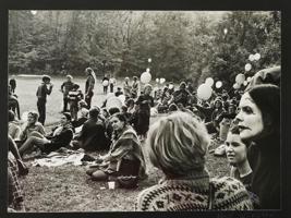 VINTAGE PHOTOGRAPH WINSLOW HALL THEATRICAL PERFORMANCE