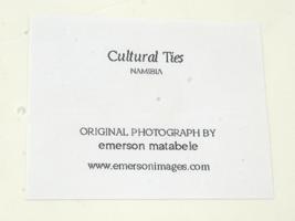 AMERICAN PHOTO CULTURAL TIES BY EMERSON MATABELE