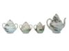 VINTAGE CHINESE HAND PAINTED PORCELAIN TEA SET 8 PCS PIC-2