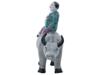 CHINESE PORCELAIN FIGURINE HERDBOY RIDING BUFFALO PIC-3