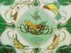 VINTAGE HERMES SPRINGS SILK SCARF IN GREEN IOB PIC-3