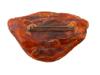 VINTAGE BROOCH MADE OF NATURAL BALTIC AMBER PIC-1