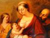 ATTR TO JOSEPH VON FUHRICH RELIGIOUS OIL PAINTING PIC-1