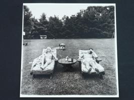 PHOTOGRAVURE AFTER DIANE ARBUS FAMILY ON LAWN 1968