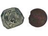 ANTIQUE 16TH C SPAIN MARAVEDIS COINS PIRATE COBS PIC-3