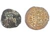 ANTIQUE 16TH C SPAIN MARAVEDIS COINS PIRATE COBS PIC-5