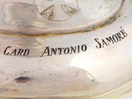 RUSSIAN SILVER GOBLET OF CARDINAL ANTONIO SAMORE