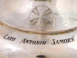 RUSSIAN SILVER GOBLET OF CARDINAL ANTONIO SAMORE