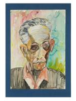 PORTRAIT WATERCOLOR PAINTING BY ABRAHAM WALKOWITZ