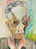 PORTRAIT WATERCOLOR PAINTING BY ABRAHAM WALKOWITZ PIC-1