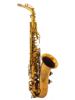 AMERICAN VINTAGE BRASS ALTO SAXOPHONE BY ELKHART PIC-1