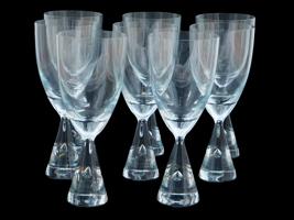 HOLMEGAARD PRINCESS GLASS WATER GOBLETS SET IOB