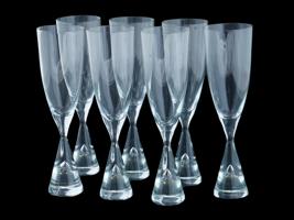 HOLMEGAARD PRINCESS GLASS CHAMPAGNE FLUTES SET