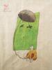 CONTEMPORARY CHINESE WOODBLOCK BIRD CAGE SIGNED PIC-1