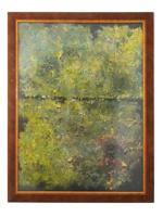 1996 RUSSIAN ABSTRACT OIL PAINTING BY IGOR VULOKH