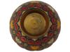 1980S INDIAN GILT BRASS AND ENAMEL CANDY BOWL PIC-4