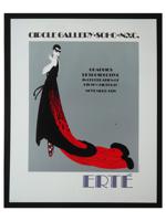 ERTE ART DECO AMERICAN EXHIBITION LITHOGRAPH POSTER