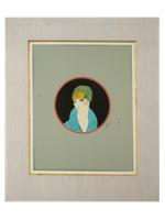 LTD ART DECO FRENCH RUSSIAN COLOR LITHOGRAPH BY ERTE