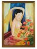 ATTR LE PHO VIETNAMESE NUDE PORTRAIT OIL PAINTING PIC-0