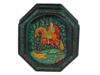 RUSSIAN TRADITIONAL LACQUERED KHOLUY TRINKET BOX PIC-2