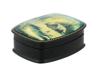 RUSSIAN TRADITIONAL LACQUERED FEDOSKINO TRINKET BOX PIC-0