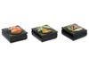 RUSSIAN TRADITIONAL LACQUERED WOODEN TRINKET BOXES PIC-0