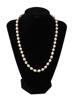 ART DECO MANNER BEADED DESIGN CUSTOM PEARL NECKLACE PIC-0