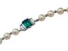 ART DECO MANNER BEADED DESIGN CUSTOM PEARL NECKLACE PIC-2