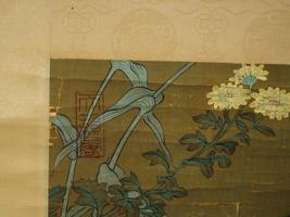 CHINESE HANGING SCROLL PAINTING ON SILK BY CUI BAI