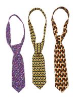 PATTERNED SILK NECK TIES BY ARMANI AND ZEGNA