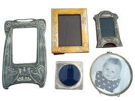 COLLECTION OF VARIOUS SILVER PLATED PICTURE FRAMES