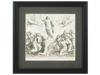 VINTAGE ITALIAN ETCHING ASCENSION AFTER RAPHAEL PIC-0