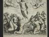 VINTAGE ITALIAN ETCHING ASCENSION AFTER RAPHAEL PIC-1