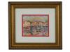 FRENCH CITYSCAPE LITHOGRAPH AFTER GEORGES BRAQUE PIC-0