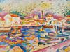 FRENCH CITYSCAPE LITHOGRAPH AFTER GEORGES BRAQUE PIC-1