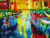 RUSSIAN VENICE OIL PAINTING BY KARAKHAN SEFERBEKOV PIC-1